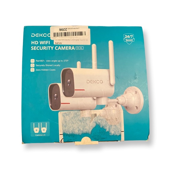 Decko AC power Security Cameras Outdoor (2 pack) - Picture 4 of 7